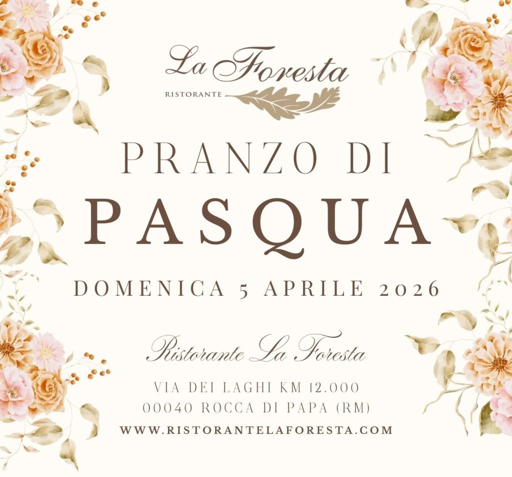 Pranzo di Pasqua 2026 - 5 Pasqua 2026 Flyer